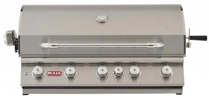 Bull Brahma 38 Inch Propane Grill With Lights And Rotisserie