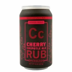 Spiceology Beer Can Cherry Chipotle Ale Rub 8 Oz.