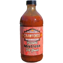 Crawford's Barbecue Memphis Mistress Pit Sauce 16 Oz.