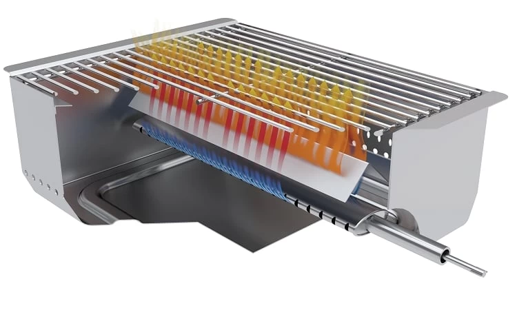 Saber 670 Natural Gas Built-In Grill - Image 4