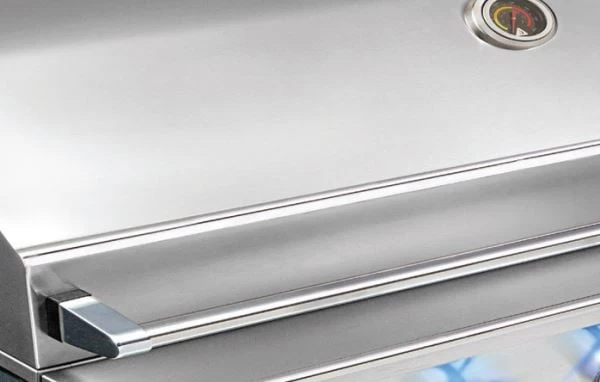 Delta Heat 38 Inch White Propane Grill With Rotisserie - Image 9