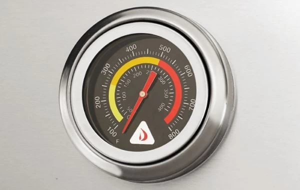 Delta Heat 38 Inch White Propane Grill With Rotisserie - Image 10