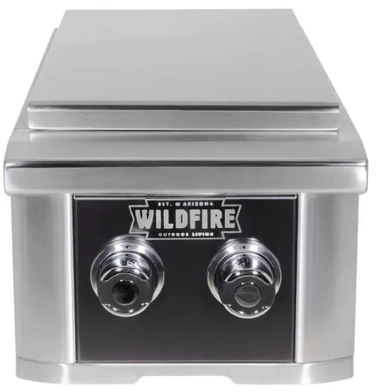 Wildfire Ranch Pro Built In Propane Double Side Burner - Image 2