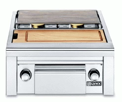 Lynx Double Side Burner With Cutting Board And Drawer - Natural Gas