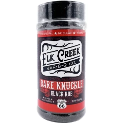 Elk Creek Bare Knuckle Black Rub Seasoning 9 Oz.