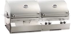 Fire Magic Aurora A830i Propane Gas And Charcoal Combo Grill