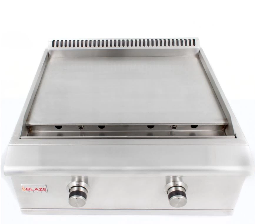 Blaze 30 Inch Built-in Propane Griddle - Image 2