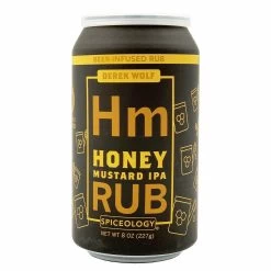 Spiceology Beer Can Honey Mustard IPA Rub 8 Oz.