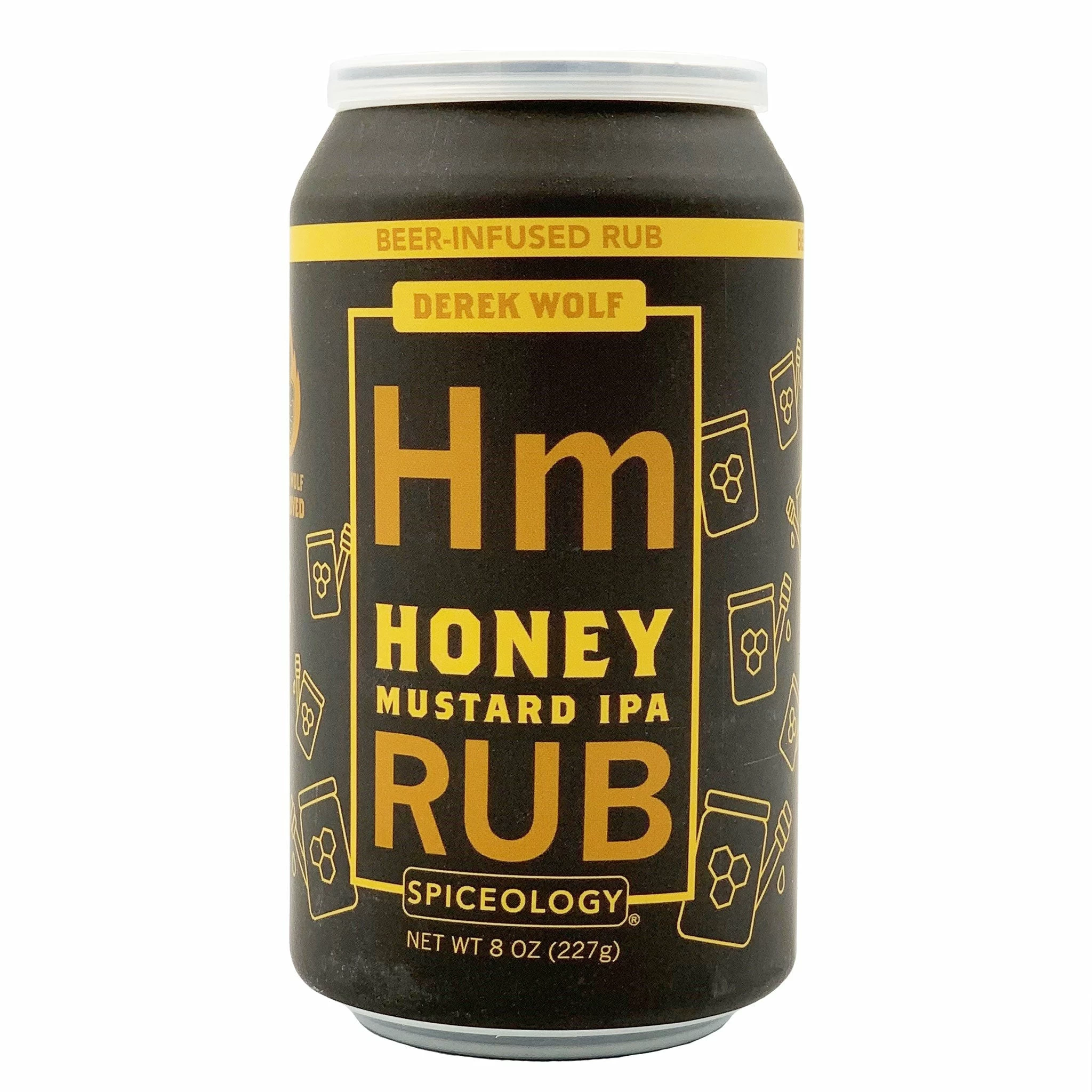 Spiceology Beer Can Honey Mustard IPA Rub 8 Oz.