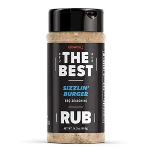 Kosmo's Q The Best Sizzlin' Burger BBQ Seasoning 14.2 Oz.