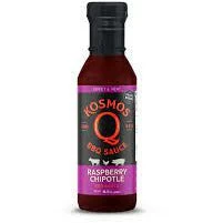 Kosmo's Q Raspberry Chipotle BBQ Sauce 16.5 Oz.
