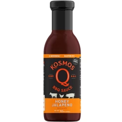 Kosmo's Q Honey Jalapeño BBQ Sauce 15.5 Oz.