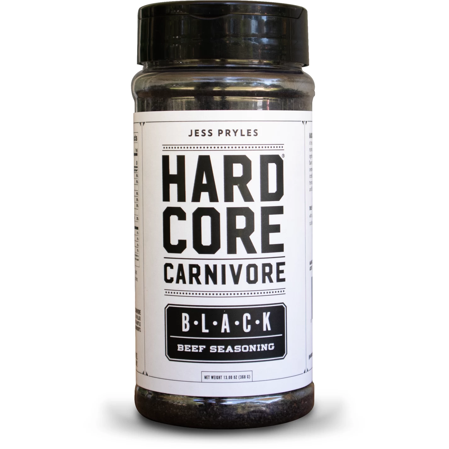 HardCore Carnivore Black Steak & Meat Seasoning 13 Oz.