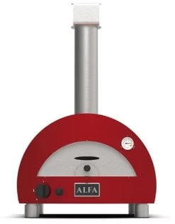 Alfa Moderno Portable Propane Pizza Oven - Red