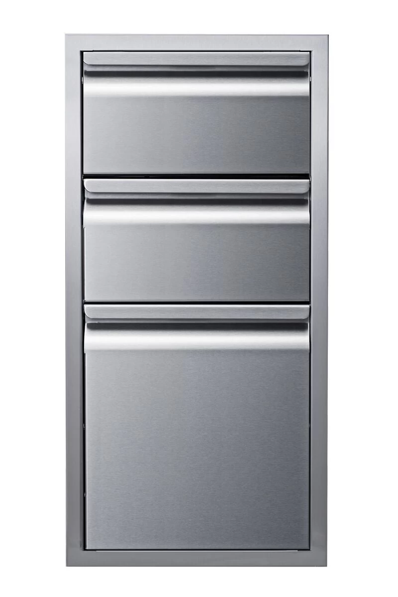 Memphis Three Drawer Stack 15"