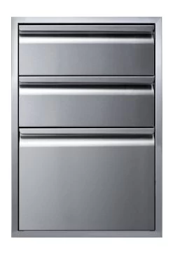 Memphis Three Drawer Stack 21"