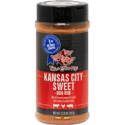 Three Little Pigs Kansas City Sweet BBQ Rub 12.25 Oz.