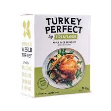Fire & Flavor All Natural Turkey Perfect Apple Sage Brine Kit